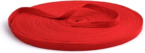 Miniatura 2 de Sowaka Cinta de sarga de algodón de 50 yardas de 3/8 pulgadas de ancho, cinta de sarga suave y natural en espiga para manualidades, proyectos