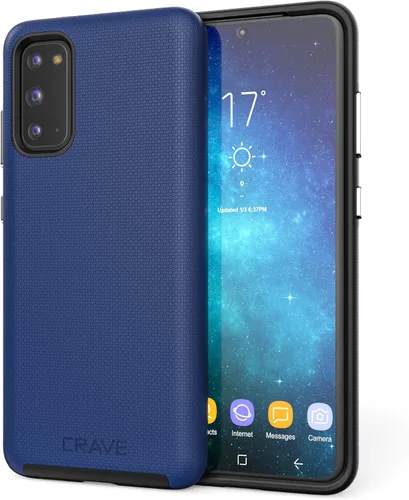 Miniatura 46 de Crave Para Samsung Galaxy S22 Caso, Funda De Doble Capa De Protección A Prueba De Golpes Para Samsung Galaxy S22 5G (6.1 Pulgadas) - Pizarra