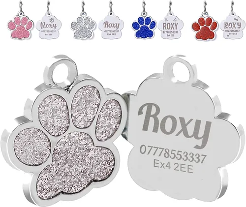 Miniatura 21 de Etiquetas para perros personalizadas para mascotas, etiqueta para perro, etiquetas para gato, etiquetas de nombre de perro personalizadas, etiquetas