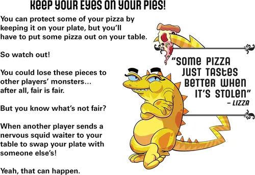 Miniatura 7 de Semper Smart Games Blobby's Pizza Math Card Game: ¡Concurso de comer pizza estratégicamente loco entre lindos monstruos!