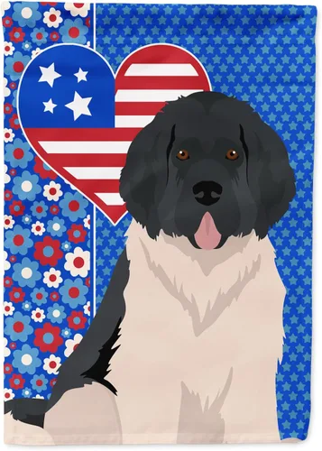 Miniatura 68 de Caroline's Treasures WDK5119GF - Bandera de jardín americana de Airedale Terrier de Estados Unidos, color negro y tostado, bandera decorativa