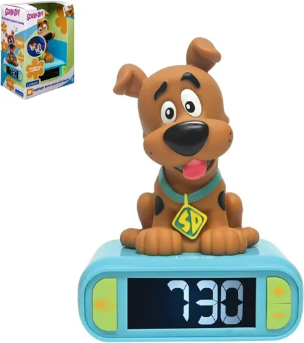 Miniatura 8 de Lexibook - Reloj despertador de dinosaurio con luz nocturna, para niños y niñas, con función de repetición, azul/verde - RL800DINO