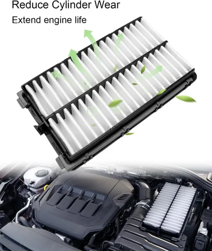 Miniatura 5 de Filtro de aire y filtro de aire de cabina Reemplazan 28113-L1000 97133-L1000 apto para Hyundai Sonata Santa Fe Tucson Kia Sorento K5 Carnival