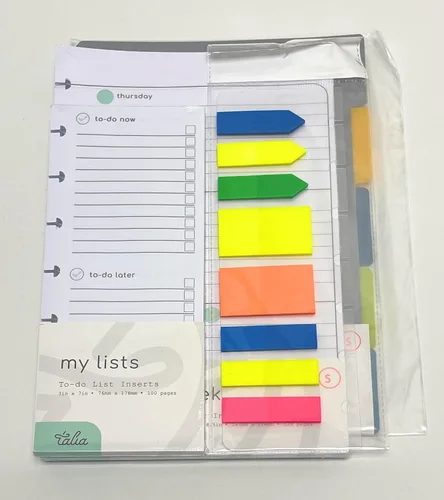 Miniatura 19 de Talia - Repuestos para cuaderno de espiral (páginas punteadas, Junior (5.5 x 8.5 pulgadas))