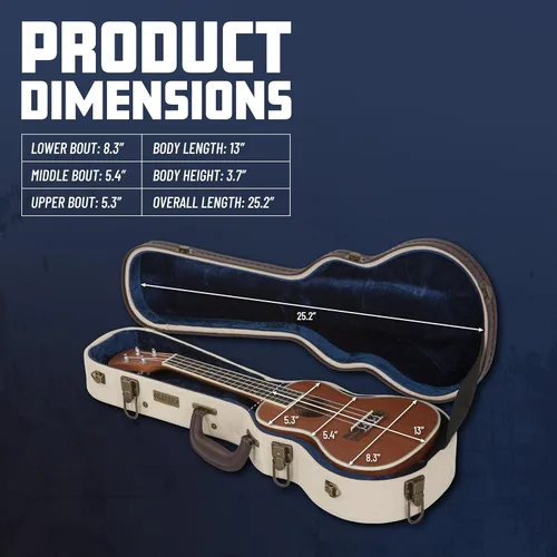 Miniatura 6 de Gator Cases Journeyman Series Deluxe Wood Case for Resonator Style Acoustic Guitars