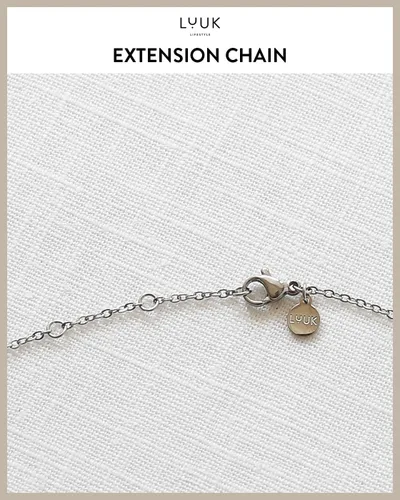 Miniatura 6 de LUUK LIFESTYLE Stainless steel bracelet with pendant and HAPPINESS card, filigree and minimalist women's jewelry, unique gift idea, lucky charm