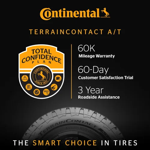Miniatura 2 de Continental TerrainContact A/T - Neumático radial para todas las estaciones - 225/60R17 99H