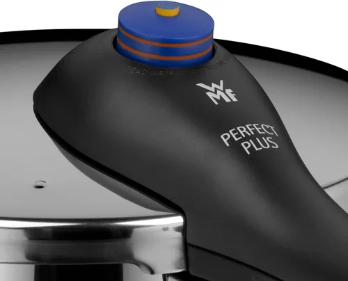 Miniatura 4 de WMF Perfect Plus - Cromargan de acero inoxidable para inducción de 8.7 in de diámetro de 6 litros y medio con protección contra la llama
