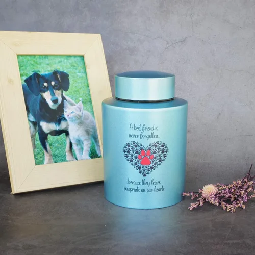Miniatura 5 de Urnas de cremación de mascotas para perros, gatos, cenizas, hasta 60 libras, perros y gatos, urnas conmemorativas de recuerdo para cenizas, medianas