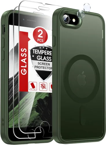 Miniatura 12 de LeYi Funda para iPhone XR: con protector de pantalla X2 + 2 funda para cámara [compatible con MagSafe] Funda protectora magnética i iphoneXR