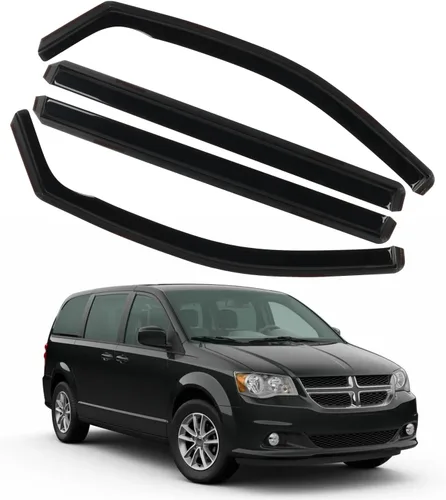 Miniatura 57 de Protectores de lluvia in Channel para Jeep Grand Cherokee L 2021, 2022, 2023, 2024, 2025 2026, deflectores de viento laterales duraderos, viseras