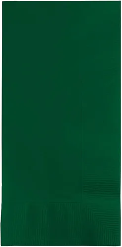 Miniatura 72 de Creative Converting 663276B Toque de color - Servilletas de papel de 2 capas para almuerzo (50 unidades), dorado brillante, 16.5 cm x 16.5 cm Oro