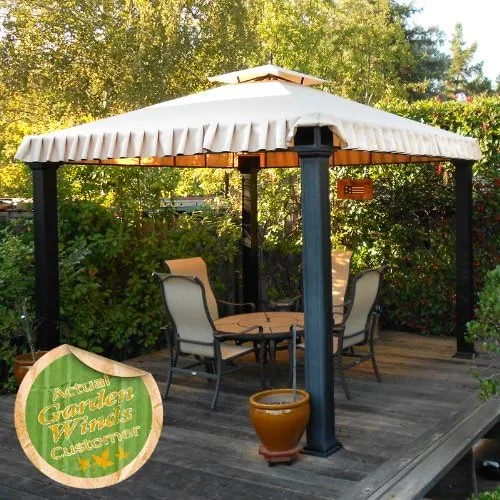 Miniatura 4 de Kingston Gazebo - Cubierta superior de repuesto para toldo