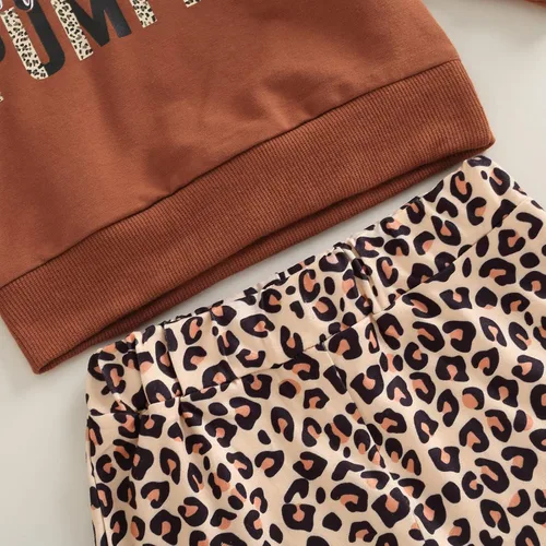 Miniatura 6 de Madjtlqy Conjunto de ropa de Halloween para bebé niña con estampado de calabaza con estampado de calabaza, camiseta de manga larga + pantalones
