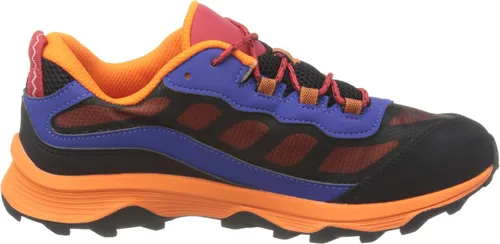 Miniatura 6 de Merrell Moab Speed Low impermeable para niño (bebéniño pequeñoniño grande), azulnegronaranja