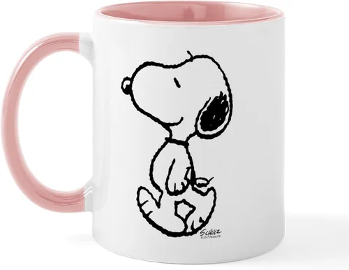Miniatura 13 de CafePress Springtime Snoopy - Taza de café de cerámica, taza de té, 11 onzas