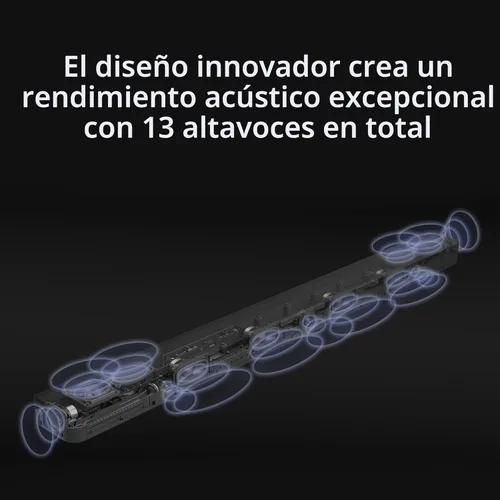 Miniatura 7 de Sony BRAVIA Theater Bar 9 Barra de sonido para TV de sonido envolvente para cine en casa con 13 altavoces, Dolby Atmos/DTS:X, mapeo espacial