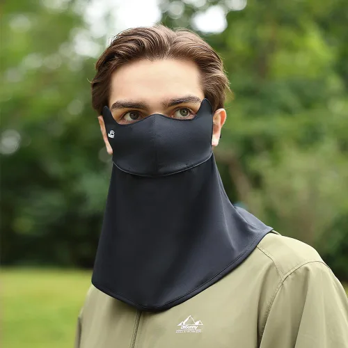 Miniatura 3 de Protección solar para la cara, bufanda para el cuello, polaina para mujer, UPF 50+, máscara de verano anti-UV, cubierta facial transpirable SLF5M119T