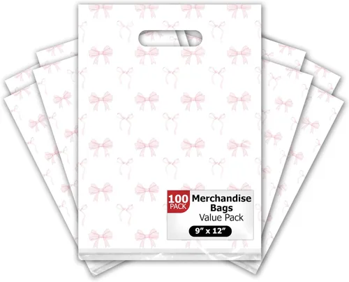 Miniatura 18 de Bolsas de mercancía de diseño de girasoles y abejas de 12 x 15 pulgadas, 50 unidades, con asas troqueladas, bolsas de compras impresas de primera