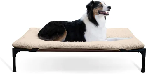 Miniatura 8 de K&H PET PRODUCTS - Cuna elevada para mascotas con centro de malla, varios tamaños