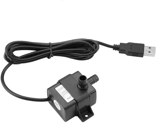 Miniatura 5 de Mini bomba sumergible USB 5V sin escobillas para acuario pequeño tanque de peces fuente de agua para mascotas fuentes de mesa sistema hidropónico