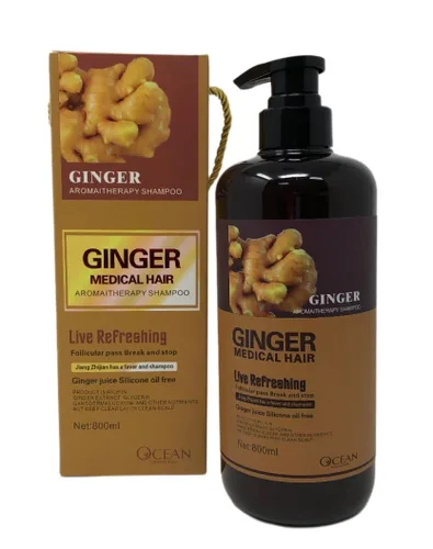 Miniatura 2 de GINGER - Juego de champú y acondicionador médico (champú y acondicionador), 2.2 libras, 27.0 onzas líquidas