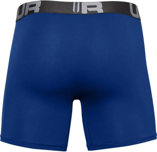 Miniatura 4 de Under Armour Boxerjock de algodón cargado para hombre de 6 pulgadas, paquete de 3