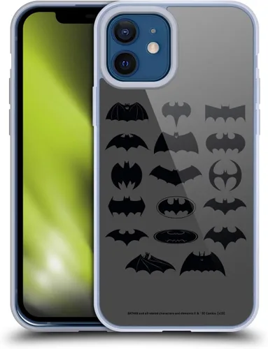 Miniatura 193 de Head Case Designs Funda de gel con licencia oficial de Batman DC Comics Bat Signal Logos [protección de grado militar] compatible con Apple iPhone 7