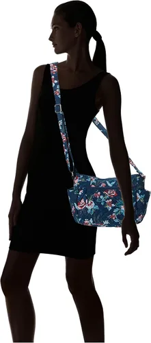Miniatura 6 de Vera Bradley - Bolsa cruzada de algodón para mujeres en movimiento