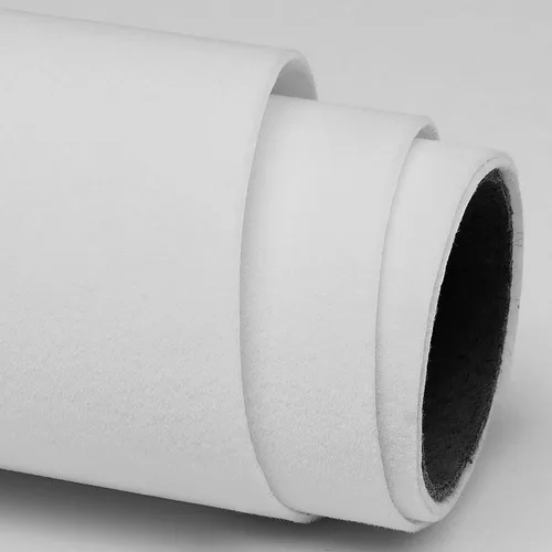 Miniatura 5 de FunStick Papel tapiz de tela de terciopelo blanco, autoadhesivo, forro de fieltro suave para cajón, papel de contacto de terciopelo blanco flocado