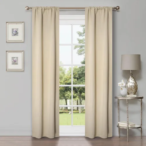 Miniatura 198 de Superior Cortinas Opacas, Oscurecimiento de Habitación, Dormitorio, Cortinas, Cocina, Acentos de Ventana de Sala de Estar, Bloqueo Solar, Térmico