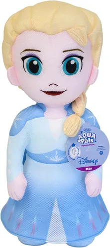 WAHU Aqua Pals Disney Classic Elsa - Juguete de peluche de agua para niños a partir de 2 años, de secado rápido, impermeable, juguete de peluche