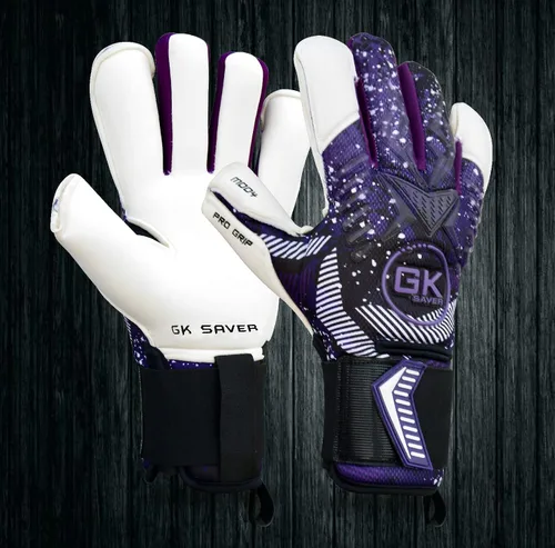Miniatura 2 de GK Saver Guantes de portero de fútbol Modesty Guantes de portero profesionales, talla 6 a 11, guantes salvadores extraíbles