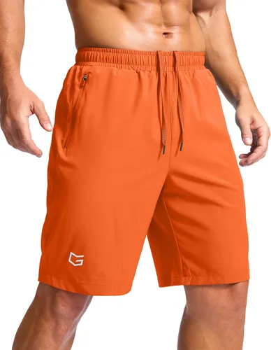 Miniatura 35 de G Gradual Pantalones cortos deportivos para correr para hombre con bolsillos con cremallera, de secado rápido, de 7 pulgadas, 5 pulgadas, 9