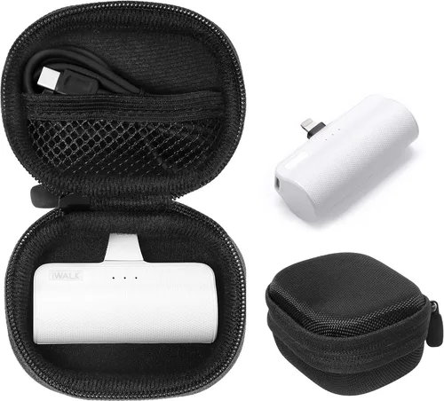 Funda para cargador portátil pequeño compatible con iWALK pequeño cargador portátil USB-C, Anker Nano, JEJILL, LanLuk, Charmast, LENUTO, Swyop,
