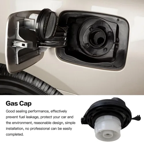 Miniatura 6 de Car Fuel Tank Caps for Hyundai Veloster N 2019 31010-3L600U 31010-3L600,Gas Petrol Filler Tank Cover ABS Petrol Cap Fuel Cap Replacement Tight
