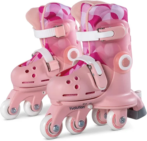 Miniatura 9 de Volution Learner Twista Patines – Patines ajustables 2 en 1 para niños a partir de 2 años – Convierte de patines de tres ruedas a patines en línea