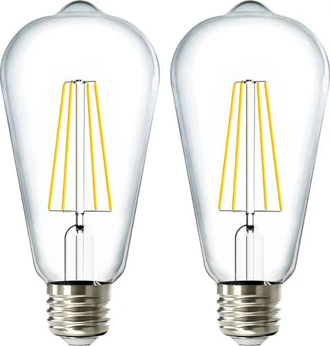 Miniatura 9 de ST64 - Bombilla de filamento led 8,5 W, varios colores y tamaños, 1/6