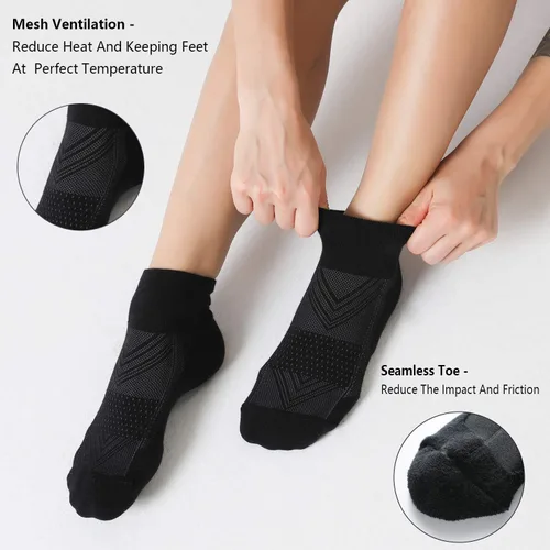 Miniatura 4 de CS CELERSPORT 6 pares de calcetines deportivos para correr para mujer