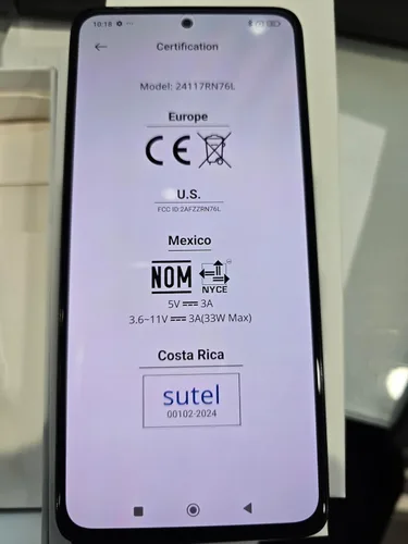 Miniatura 2 de XIAOMI Redmi Note 14 4G LTE (para Tmobile Mint Tello Global) (256 GB + 8 GB) Cámara AI de 6.67 pulgadas 120Hz 108MP Versión Global Dual Sim