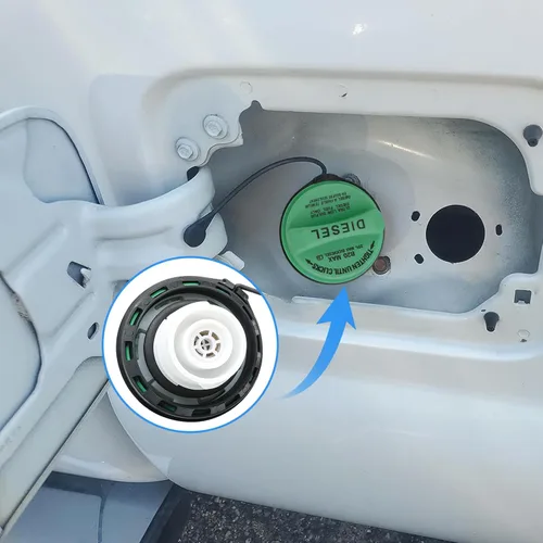 Miniatura 3 de Tapa de Gasolina Tapa de Combustible FC1091 para Ford F-250 Super Duty 2017-2019 F-350 Super Duty 2017-2019 F-450 Super Duty 2017-2019 F-550 Super