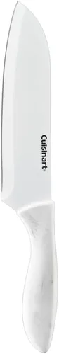 Miniatura 8 de Cuisinart C55-10PWM Juego de cuchillos recubiertos de cerámica con fundas protectoras de hoja (juego de 10 piezas) en mármol sintético