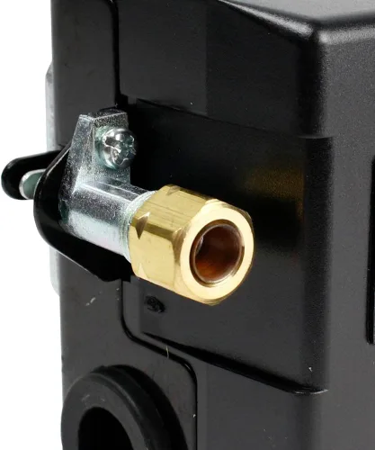Miniatura 4 de Lefoo Compresor de aire del control del interruptor de presión 140-175 solo puerto resistente 26 amperios LF10A-1H-1-NPT1/4-140-175