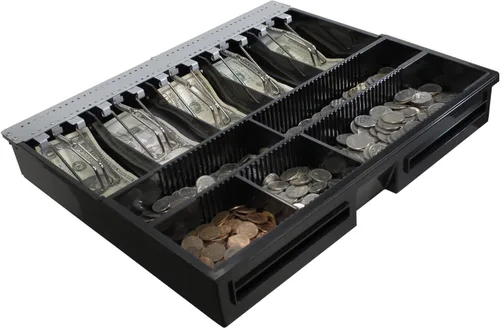 Miniatura 7 de Adesso Cajón de efectivo POS de 13" con bandeja extraíble MRP-13CD