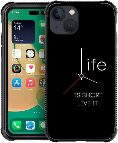 Miniatura 21 de CARLOCA Funda compatible con iPhone 11 Pro Max, patrón de carretera del desierto naranja alienígena, ultra protección, a prueba de golpes