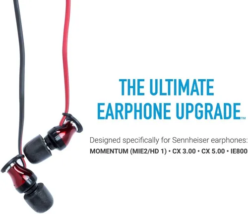 Miniatura 2 de Comply Serie 167 Core Reemplazo de espuma viscoelástica IEM para dispositivos con cable Sennheiser y más Aislamiento de ruido superior, máxima
