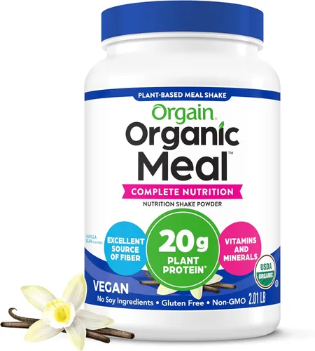 Miniatura 8 de Orgain Proteína en Polvo Orgánica Vegana de Reemplazo de Comidas, Dulce de Chocolate Cremoso - 20g Proteína a Base de Plantas, Sin Gluten, Sin