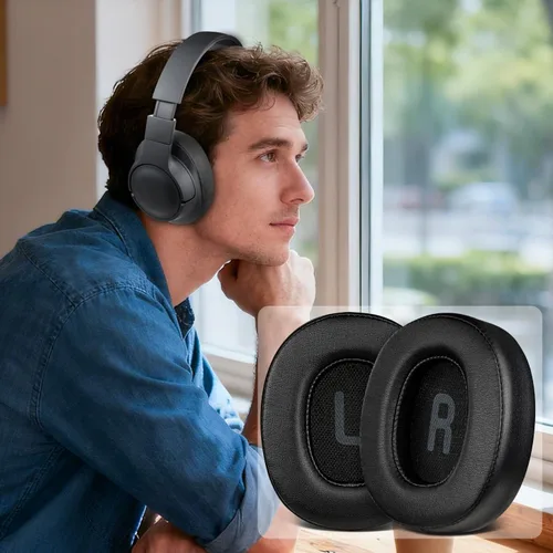 Miniatura 5 de SOULWIT Almohadillas de repuesto para auriculares inalámbricos JBL Tune 700BT, 710BT, 720BT, 750BTNC, 760NC, 770NC, almohadillas para los oídos
