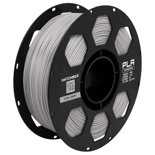 Miniatura 15 de HATCHBOX Filamento de impresora 3D PLA beige de 1.75mm, carrete de 1 KG, precisión dimensional +/- 0.03 mm, filamento de impresión 3D Púrpura
