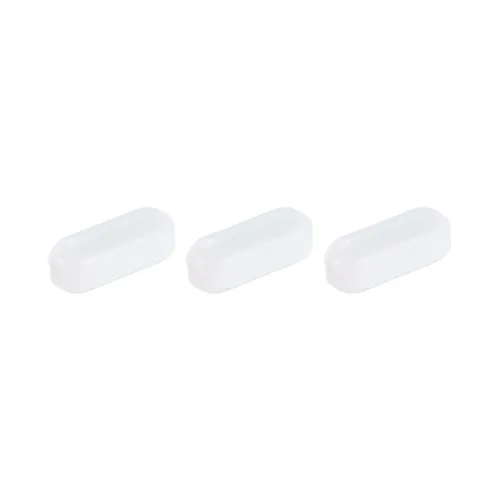 Miniatura 8 de MECCANIXITY Agitador magnético mezclador barra de agitación barra 12 mm (0.47 ") x3mm cilindro forma PTFE recubrimiento imán blanco para laboratorio